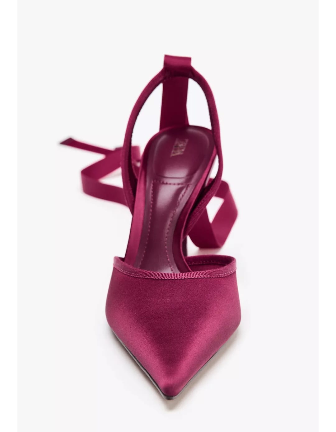 TSV ZARA SLINGBACK HEELED SHOE WITH STRAP IN FUCHSIA