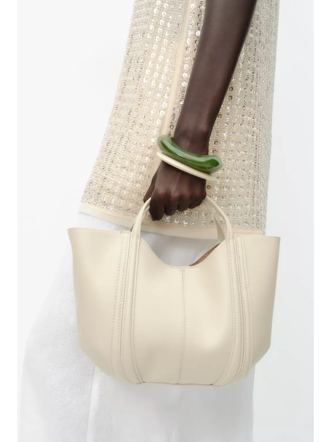 TSV Zara Mini City Bag with Top Stitches