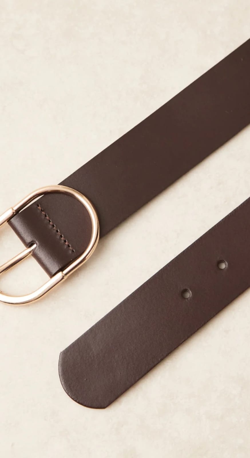 TSV Women Leather Buckle Belt