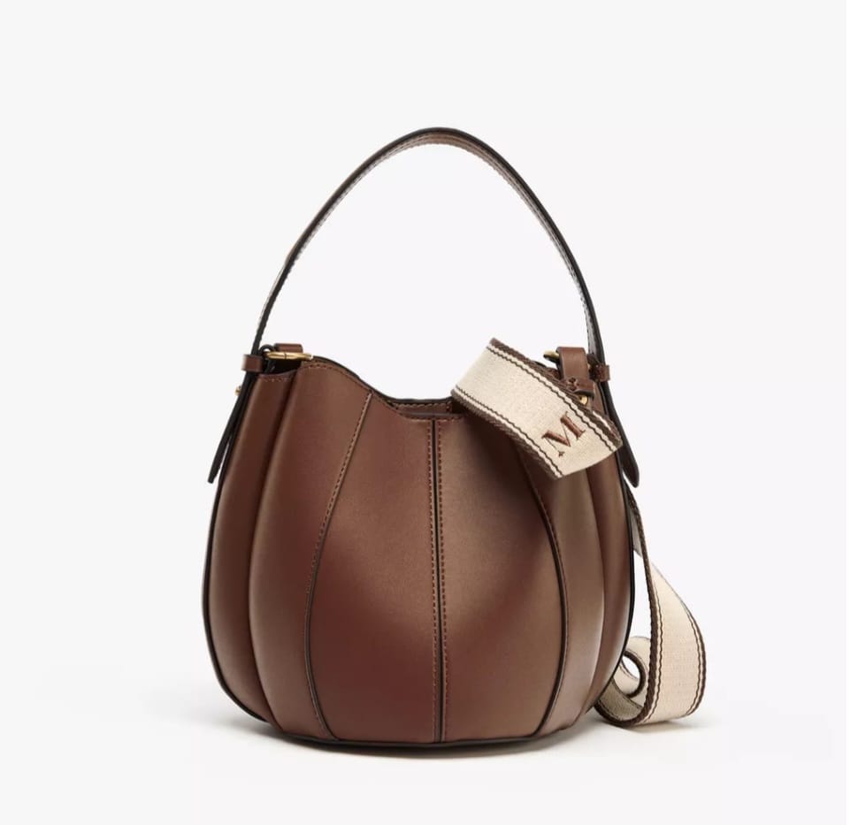 TSV ZARA Topstitch Bucket Bag