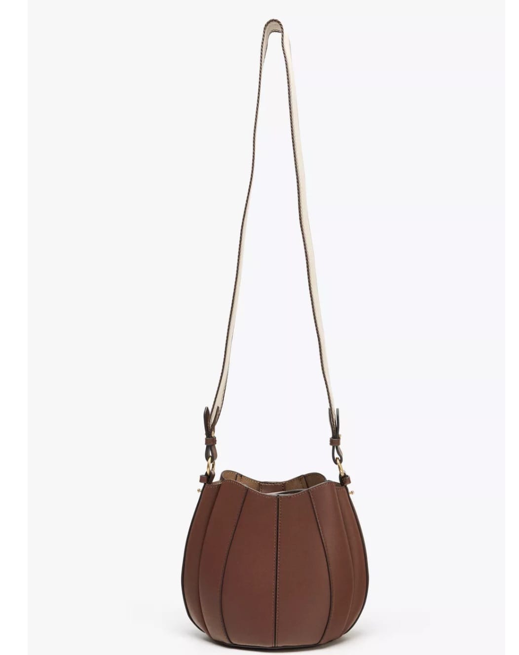 TSV ZARA Topstitch Bucket Bag