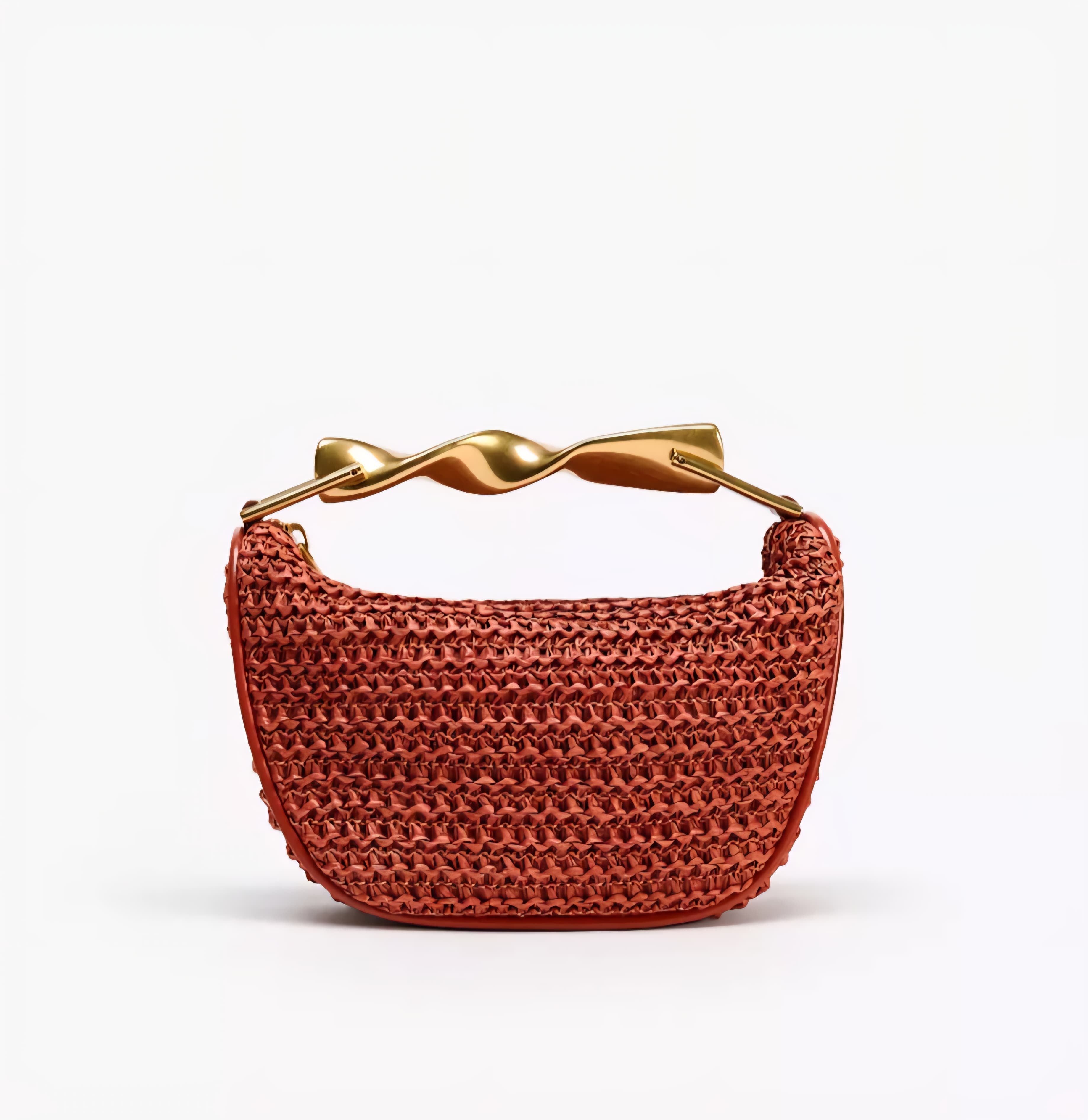 SVE MINI BAG WITH METAL HANDLE FROM ZARA.