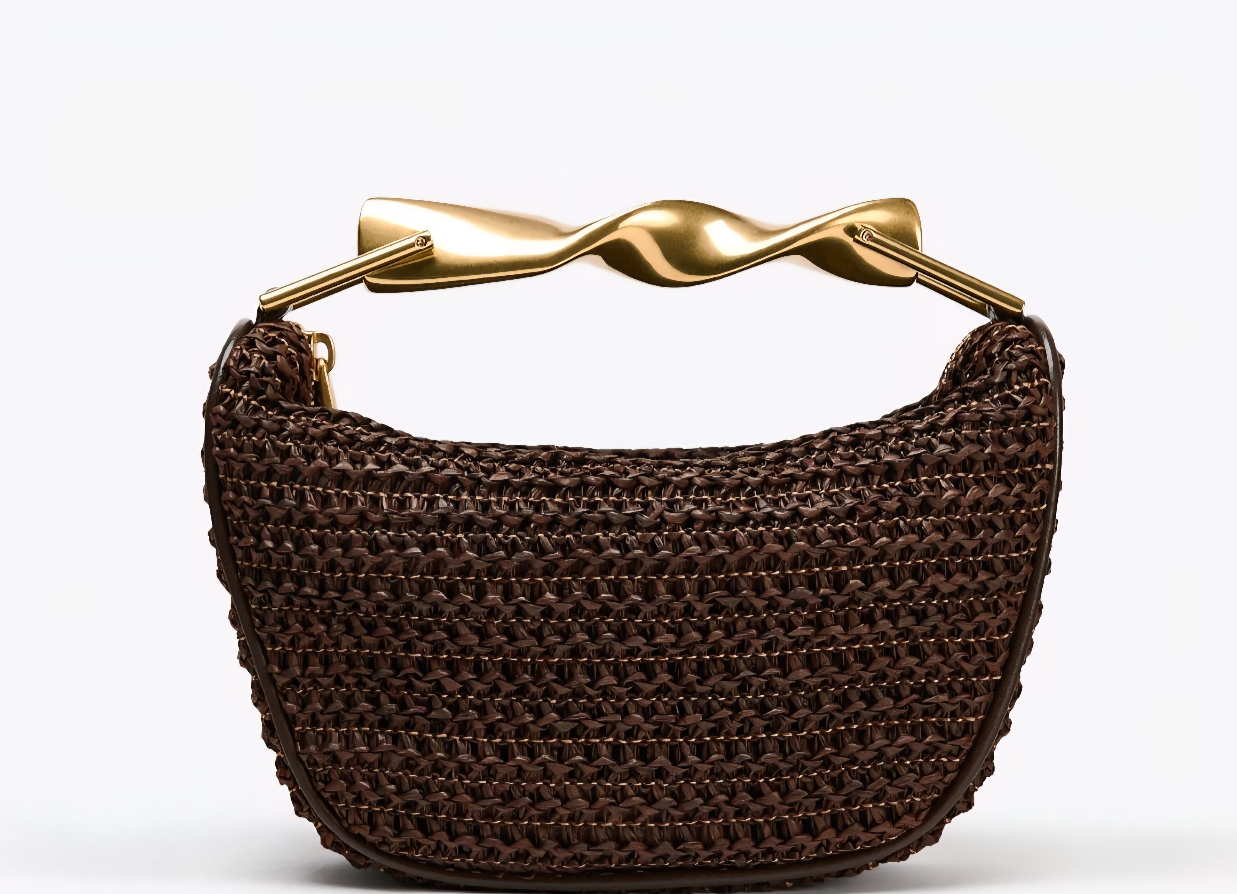 SVE MINI BAG WITH METAL HANDLE FROM ZARA.